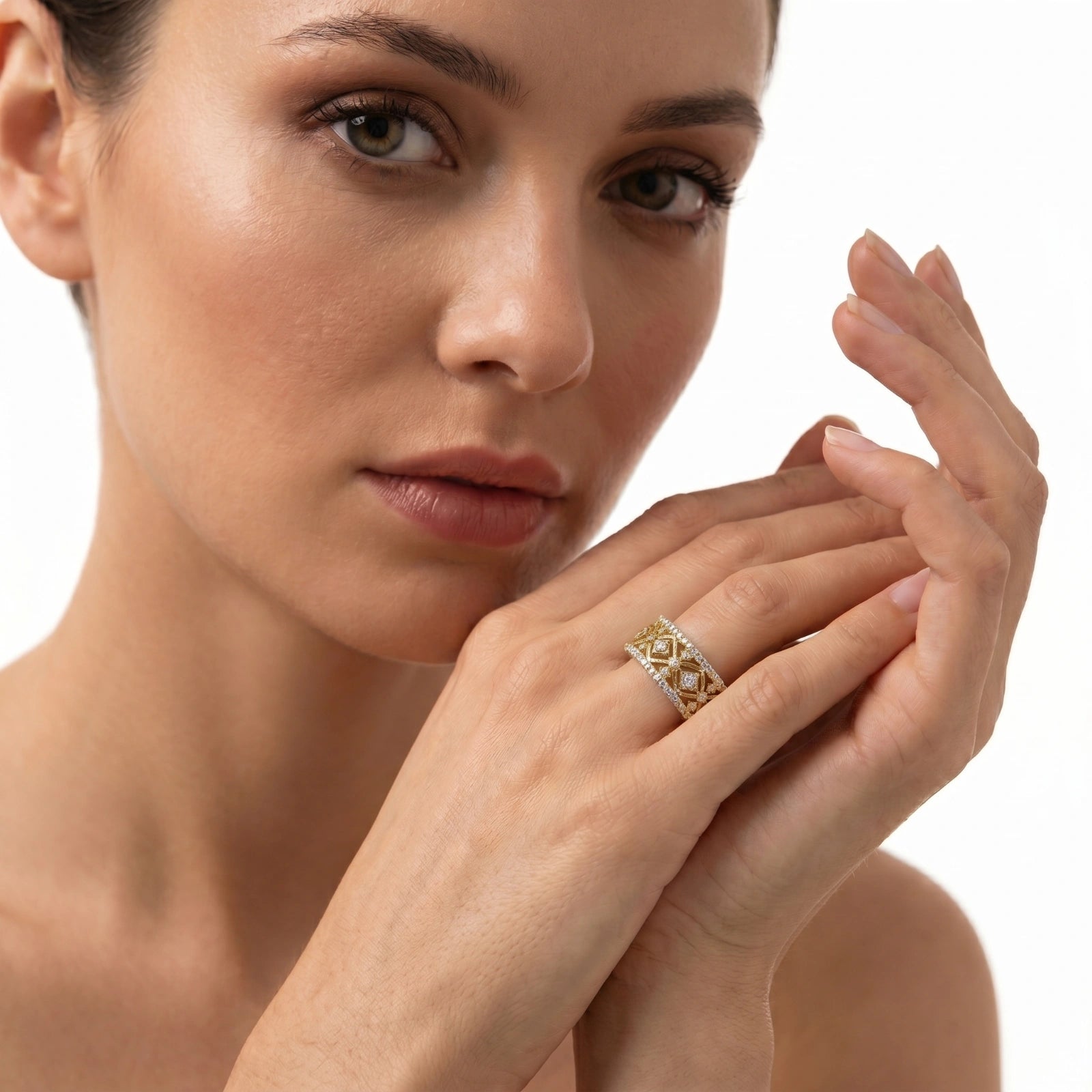 Lattice Luxe Ring