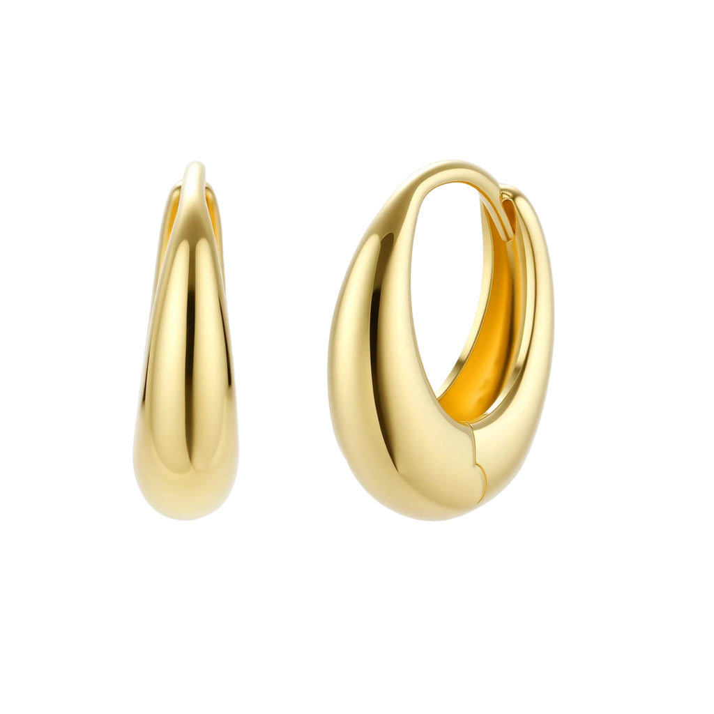 Golden Era Huggie Hoops
