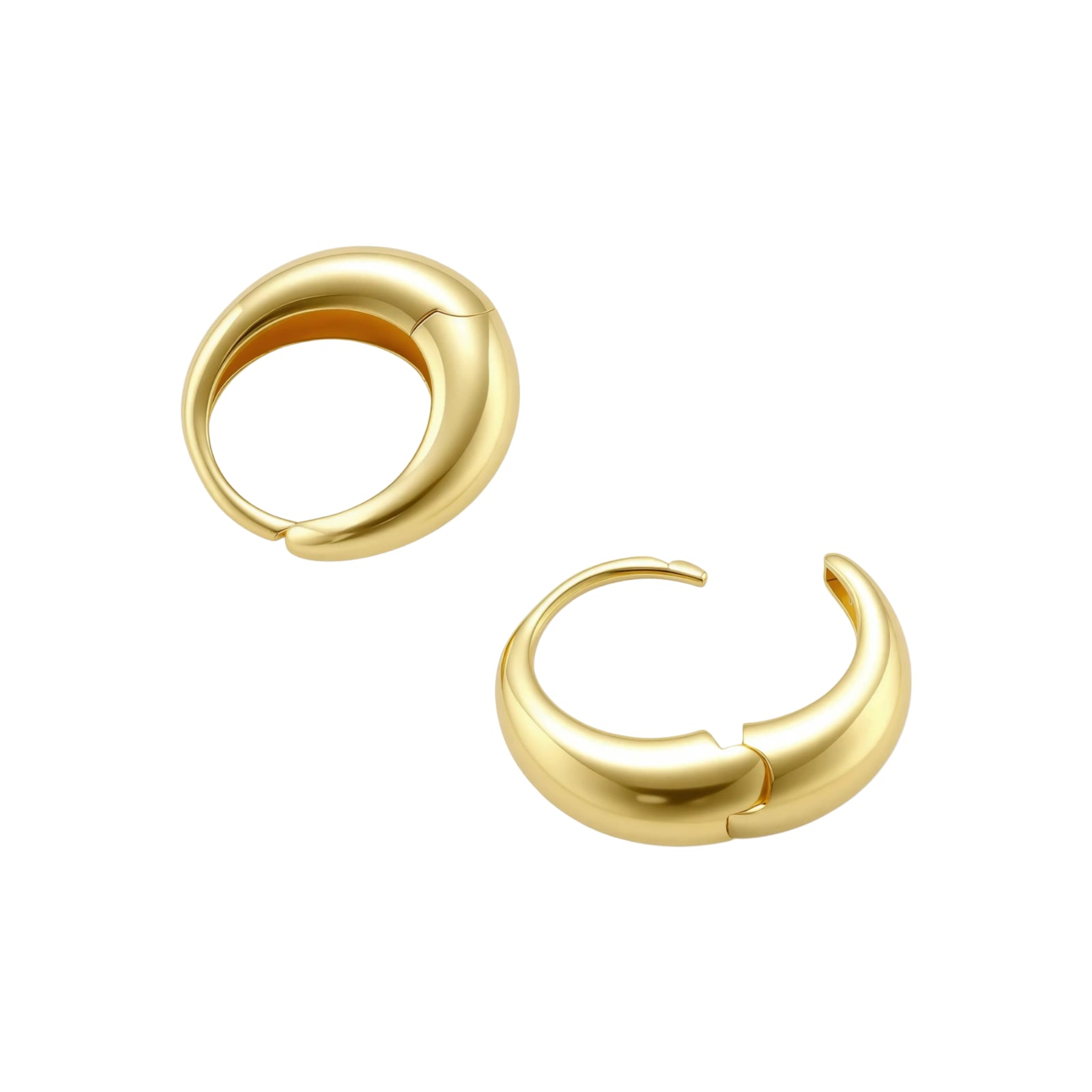 Golden Era Huggie Hoops