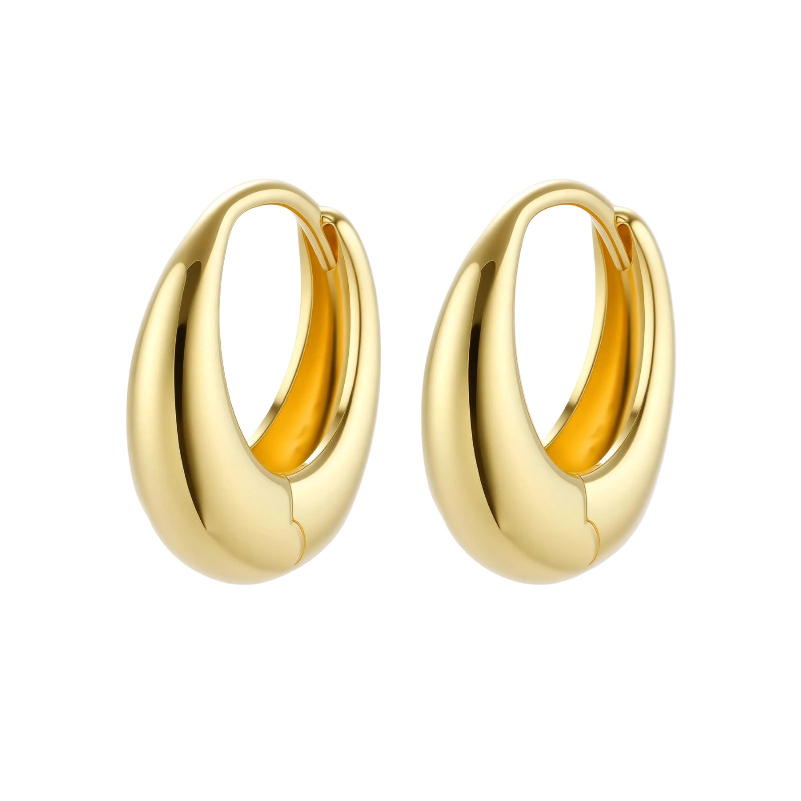 Golden Era Huggie Hoops