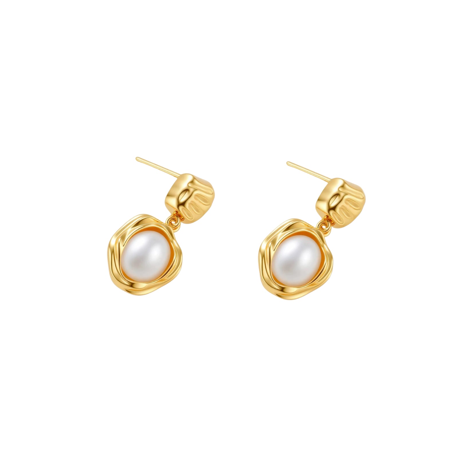 Golden Bloom Pearl Drops