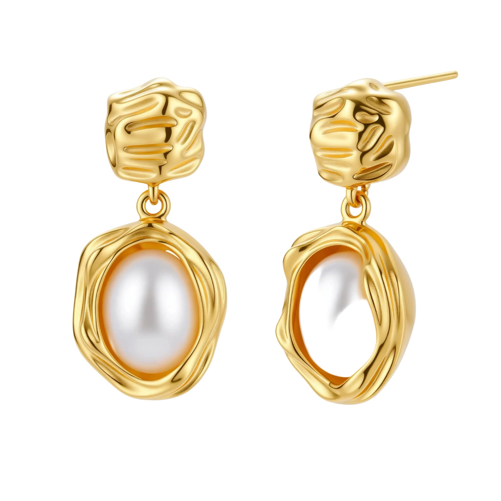 Golden Bloom Pearl Drops