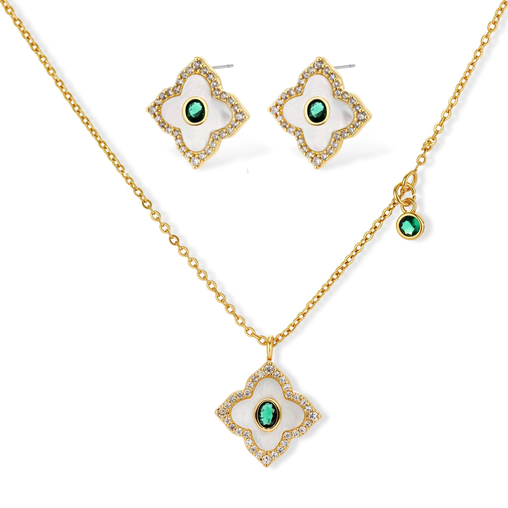 Emerald Bloom Set