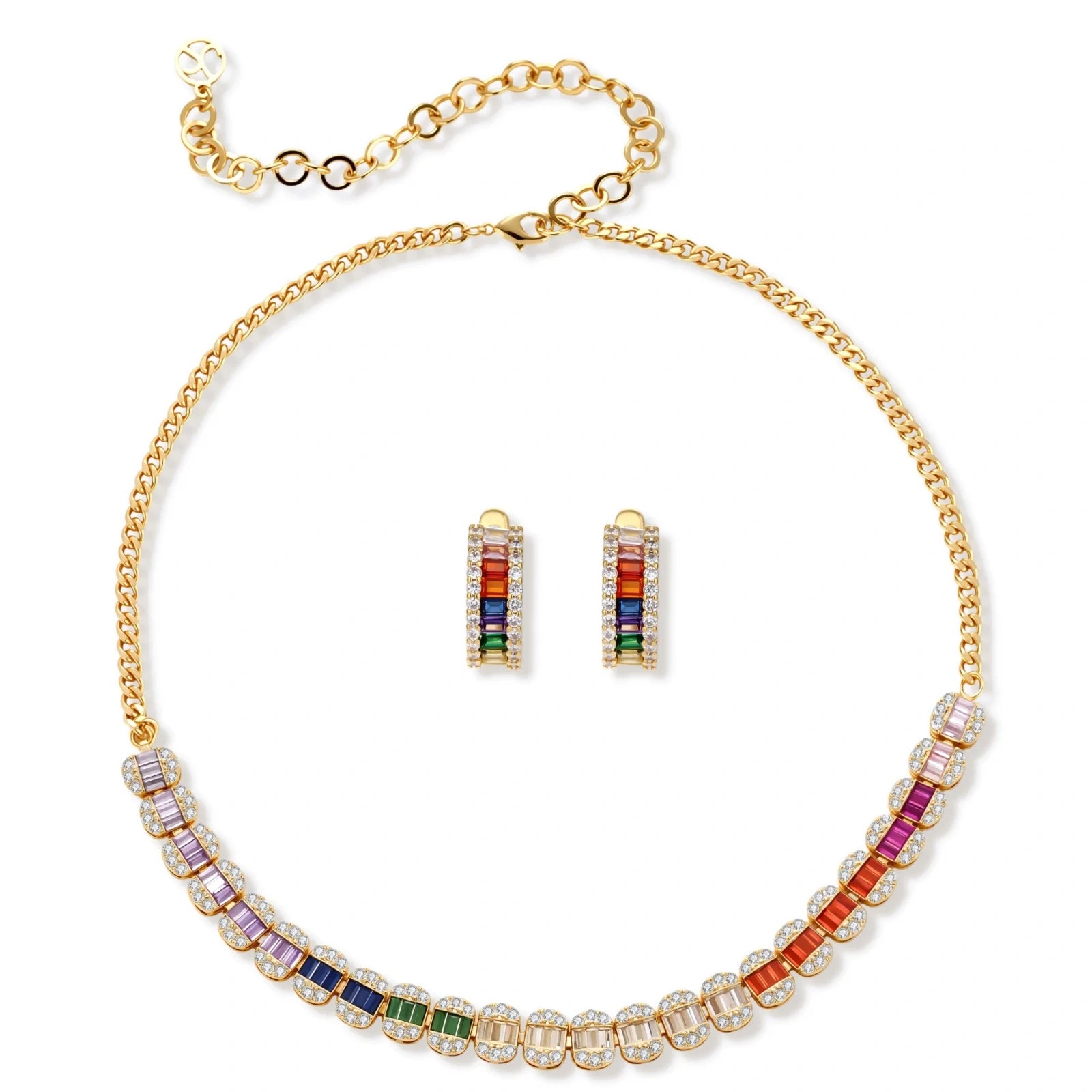 Rainbow Spectrum Jewelry Set