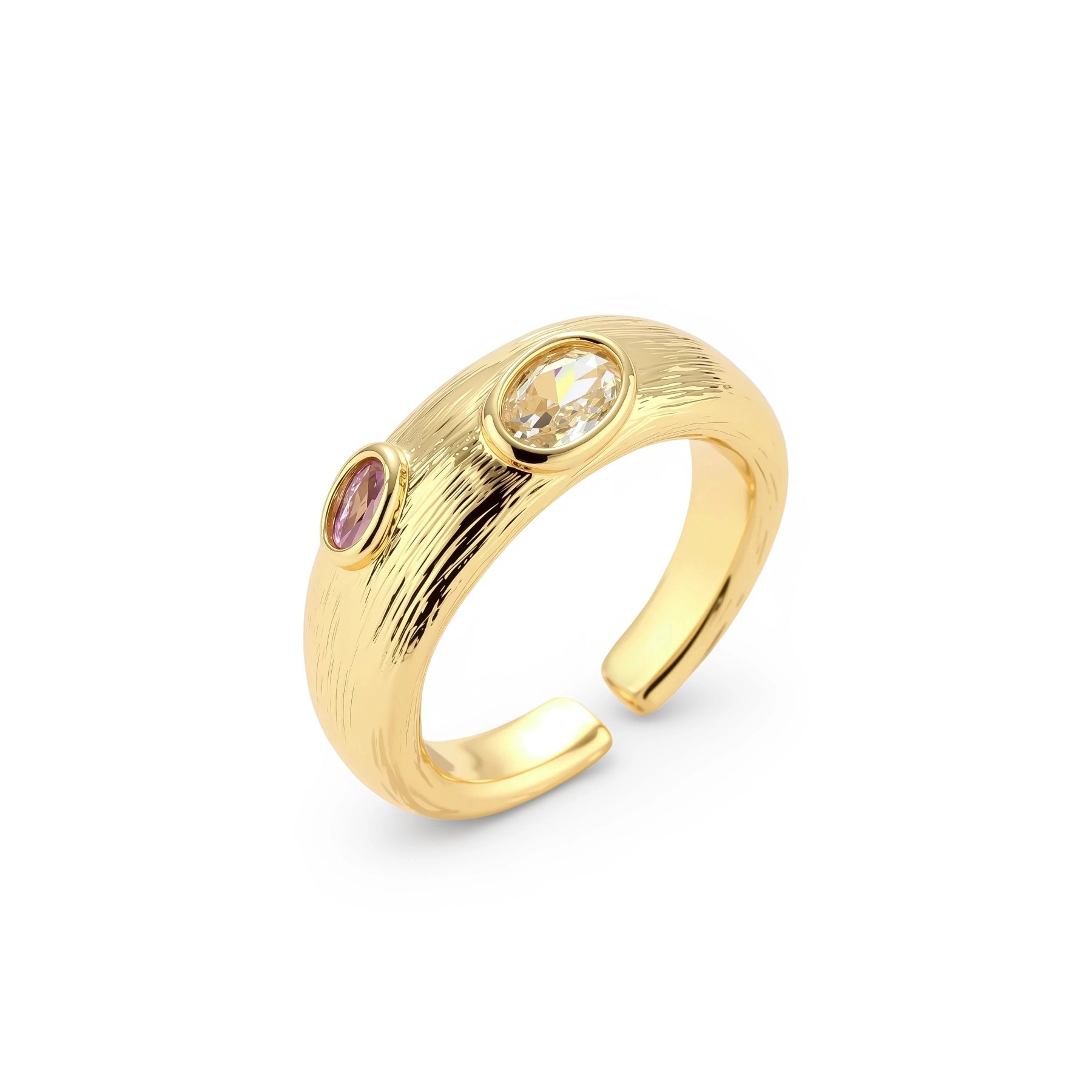 Dual Gem Statement Ring