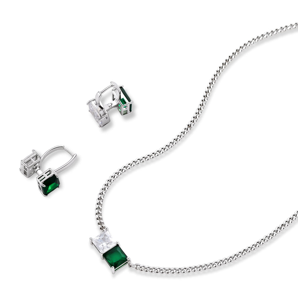 Emerald Geo Set