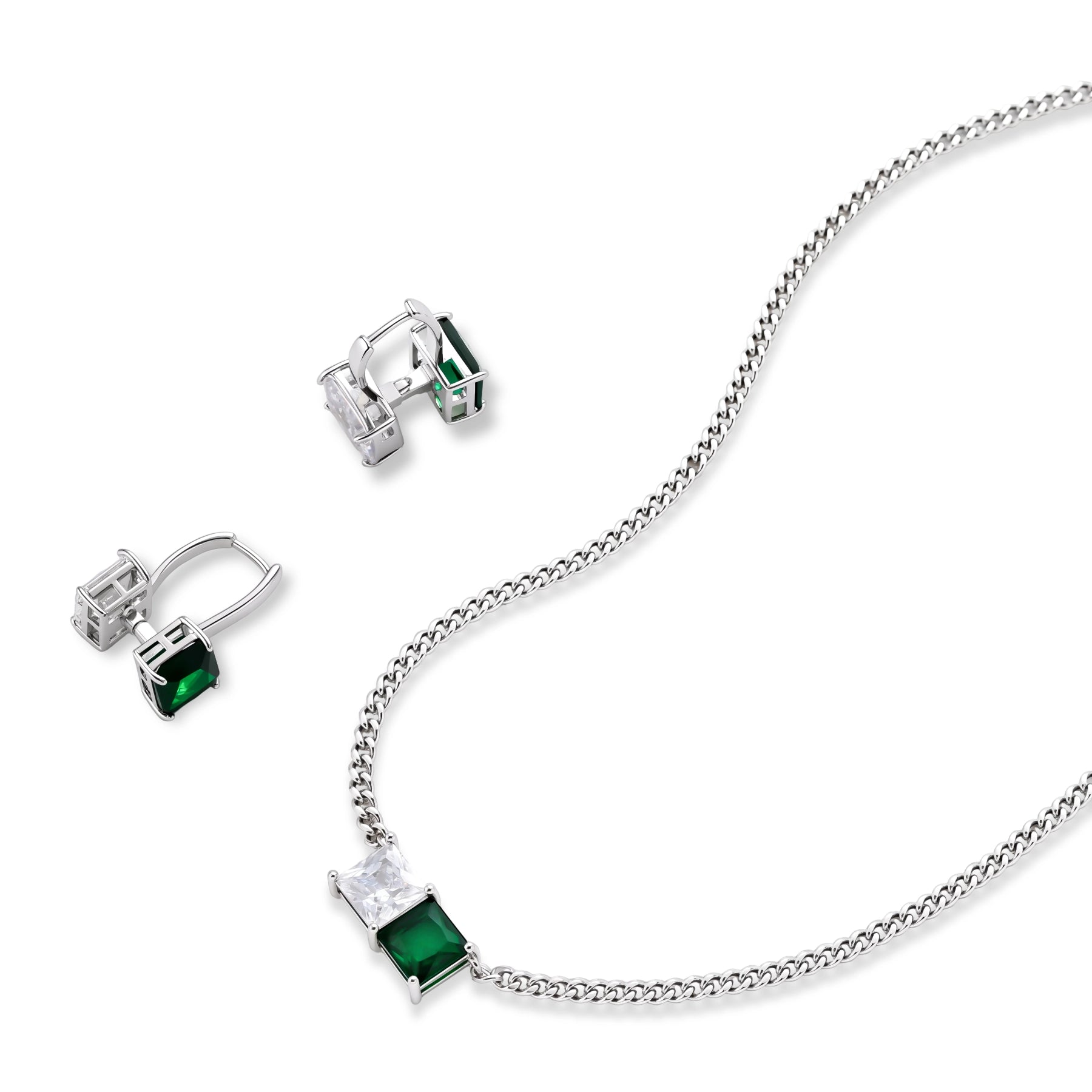 Emerald Geo Set