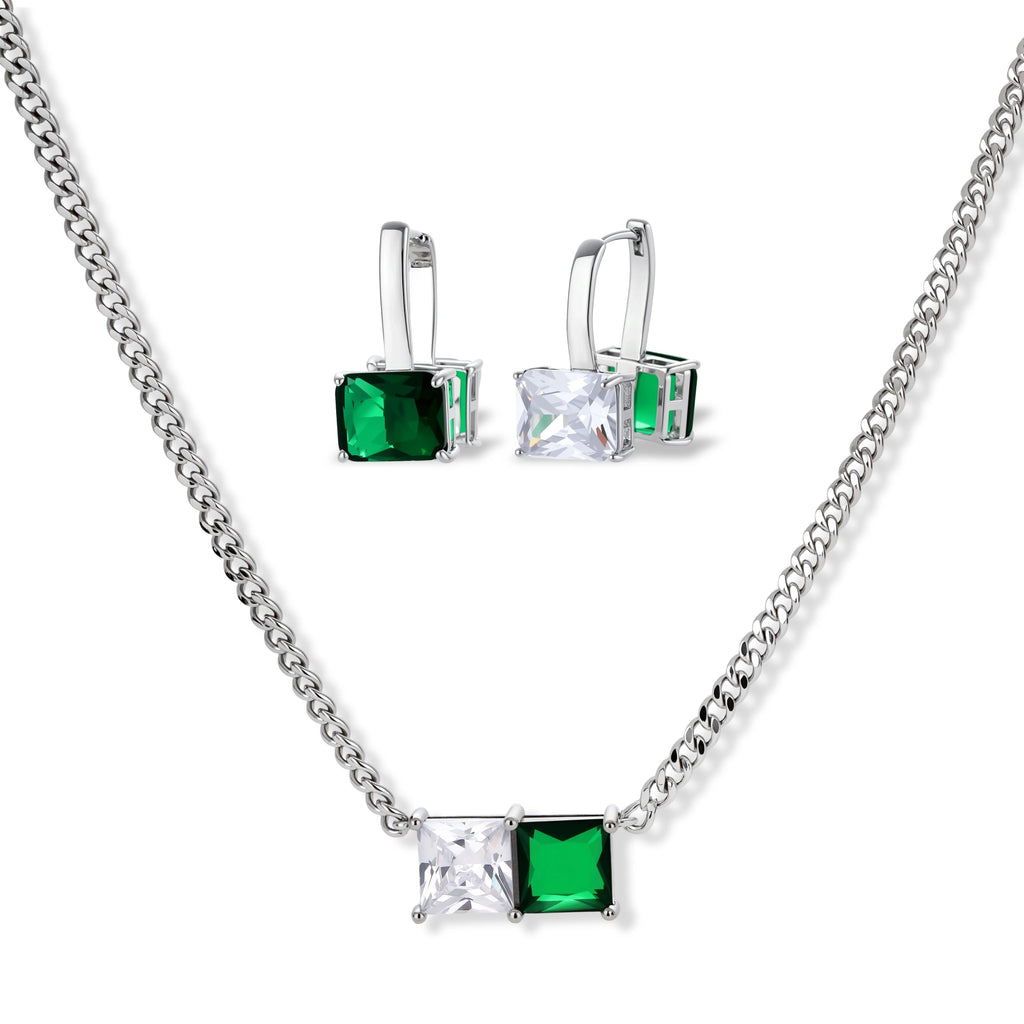 Emerald Geo Set