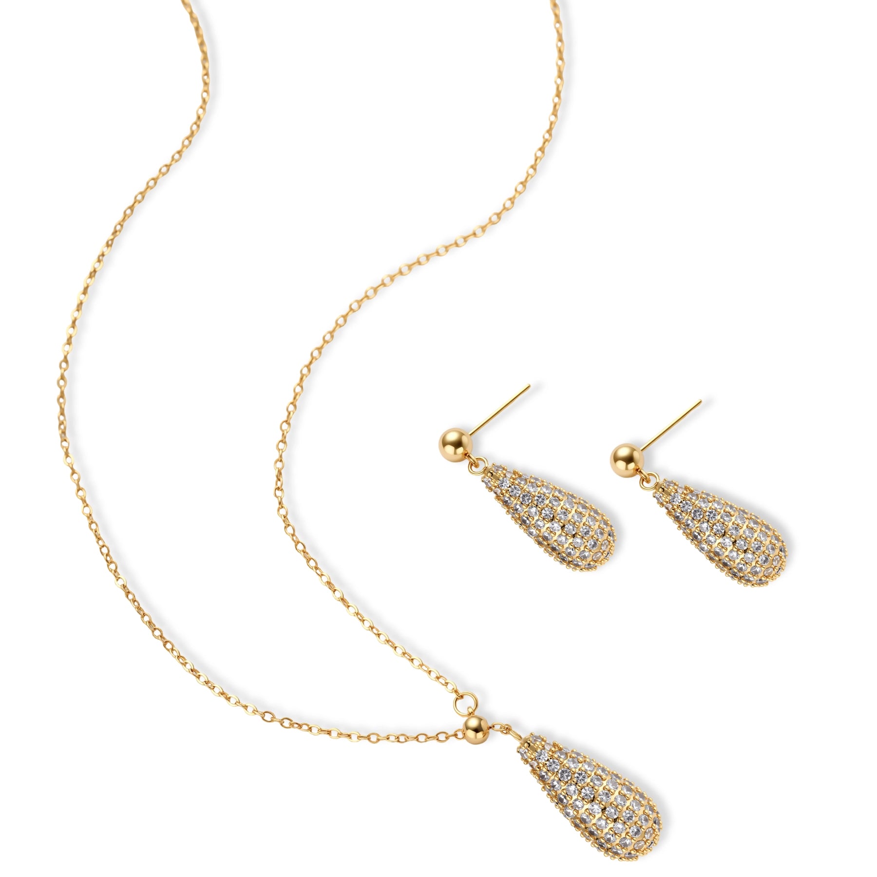 Golden Luxe Crystal Set