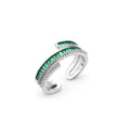 Emerald Layers Ring