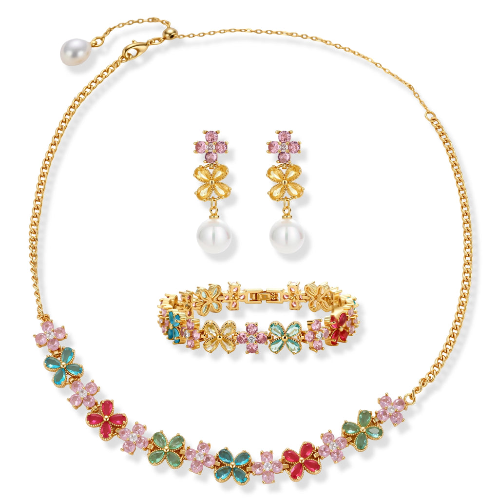 Garden Bloom Jewelry Set