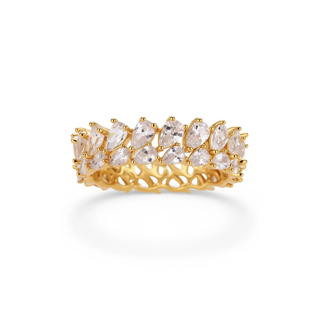 Double Pear Brilliance Ring