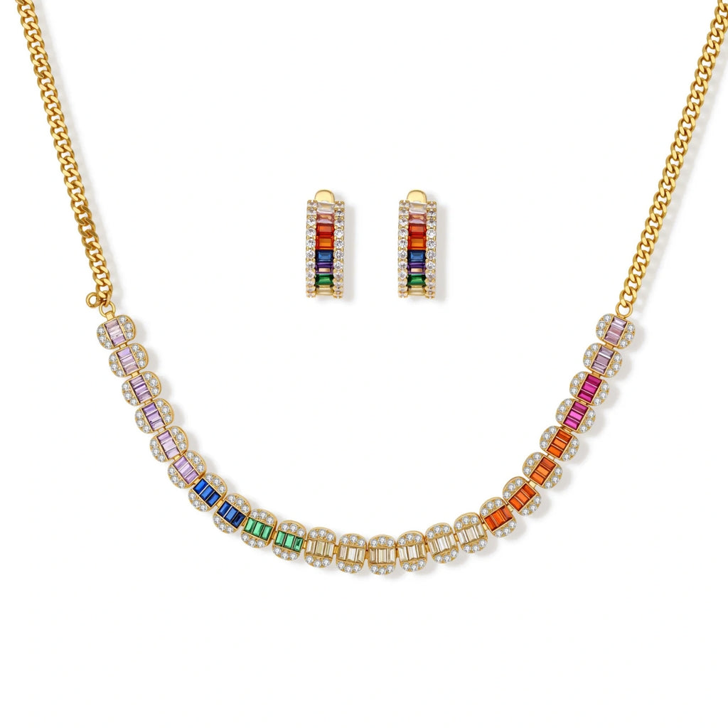 Rainbow Spectrum Jewelry Set